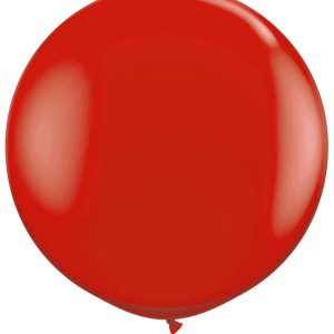 1 Metre Red Giant Balloons