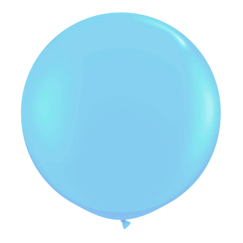 1 Metre Sky Blue Giant Balloons