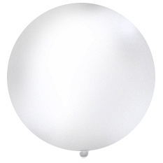1 Metre White Giant Balloons