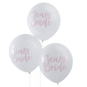 Pink & White Hen Party Balloons