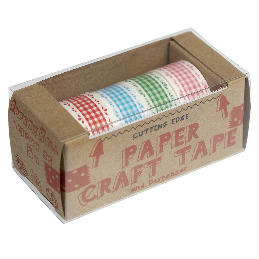 Gingham Lace Paper Washi Tape