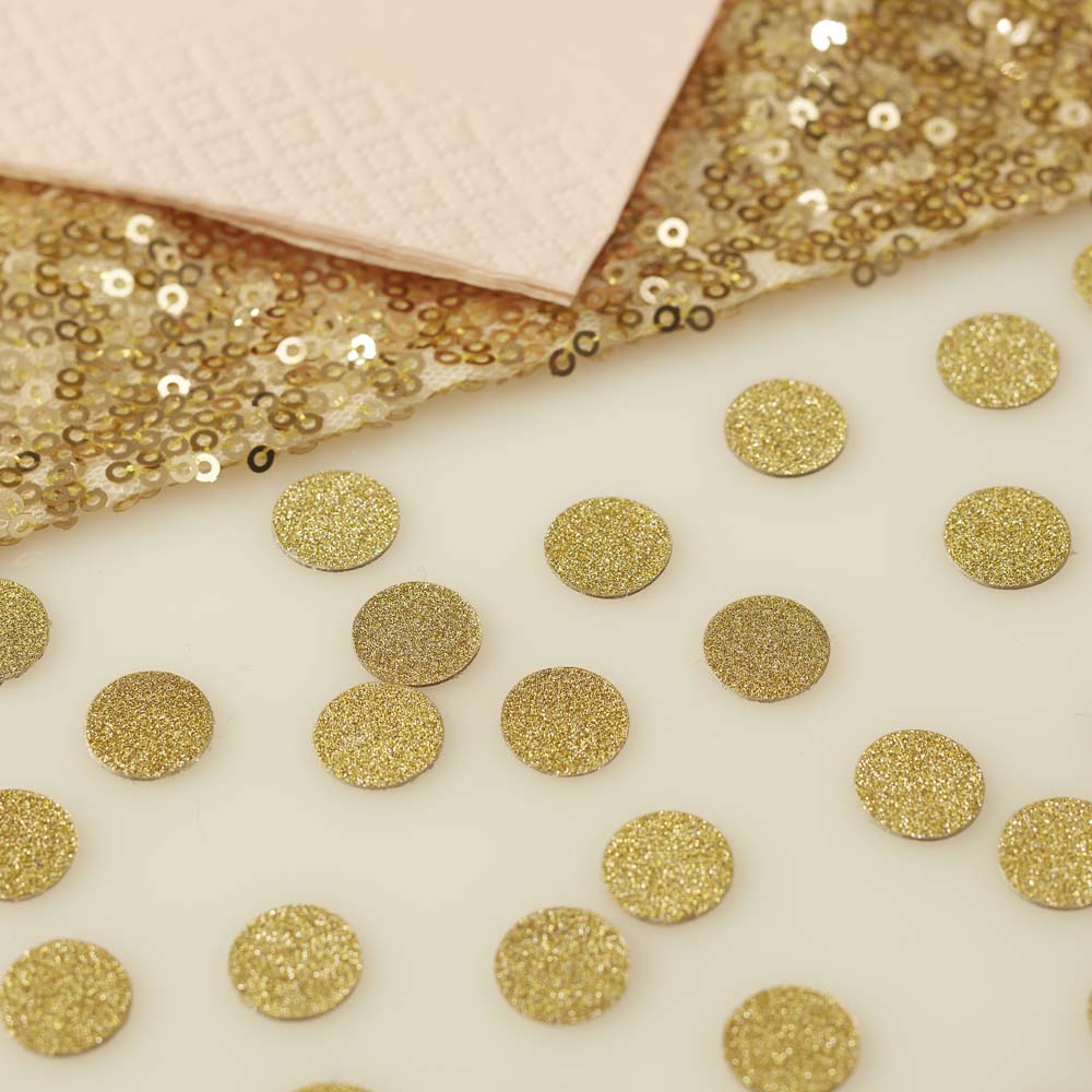 Gold Glitter Table Confetti