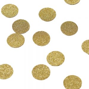 Gold Glitter Table Confetti
