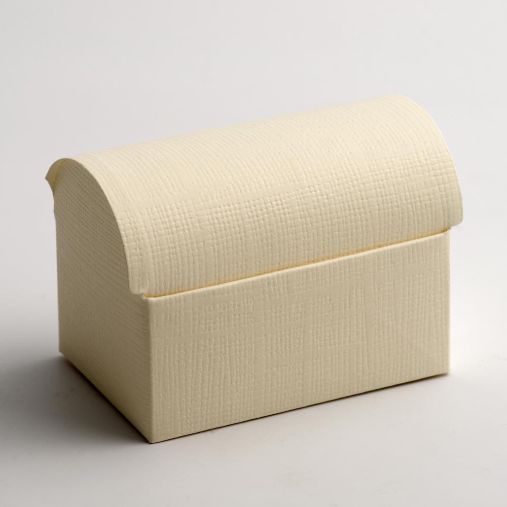 Ivory Silk Cofanetto Favour Box