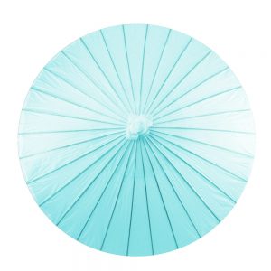 Paper Parasol - Aqua Blue