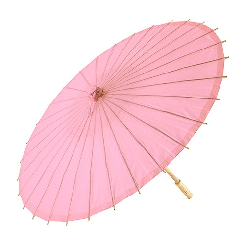 Paper Parasol - Pastel Pink