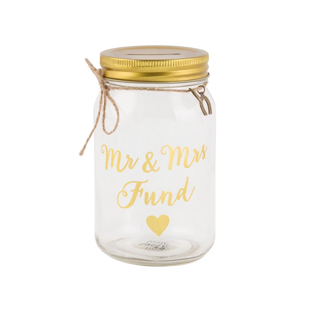 Mr & Mrs Gold Fund Jar