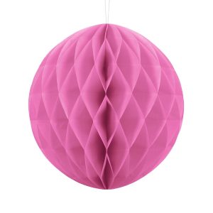 Pink 30cm Honeycomb Ball