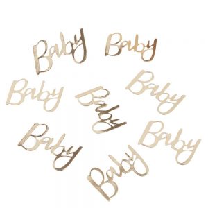 Gold Foiled Baby Table Confetti